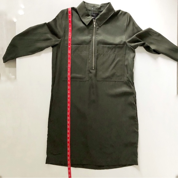 COS Women's Green Zip-Up Dress - Picture 16 of 16